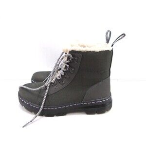 Dr. Martens Combs Faux Fur Lined Utility Boots Women’s Size US 9 EU 41